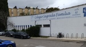 Obrázek k aktualitě: Stínování na škole Colegio Sagrada Familia v Zaragoze